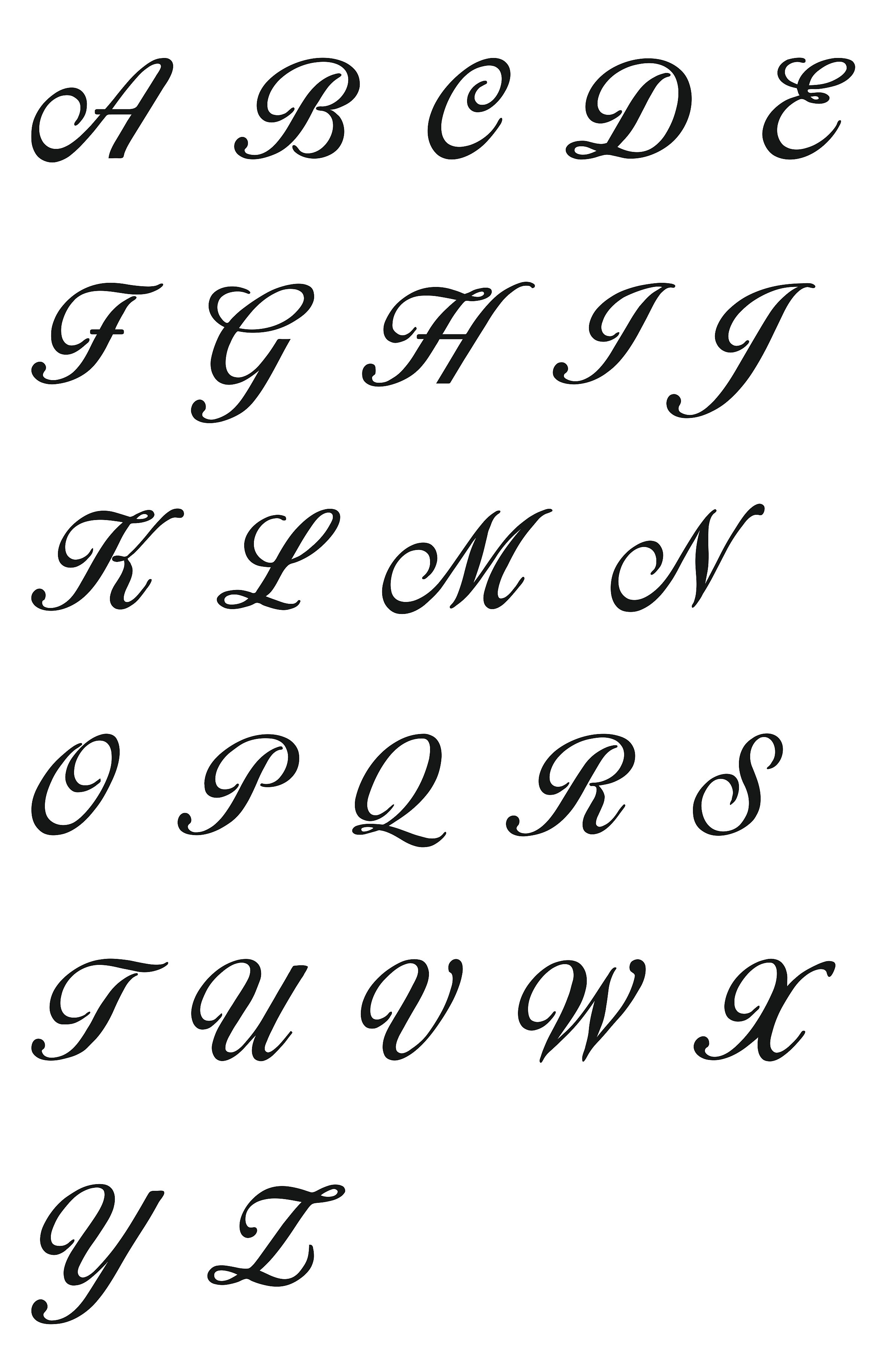 Alfabeto Em Letra Cursiva Para Imprimir Modisedu